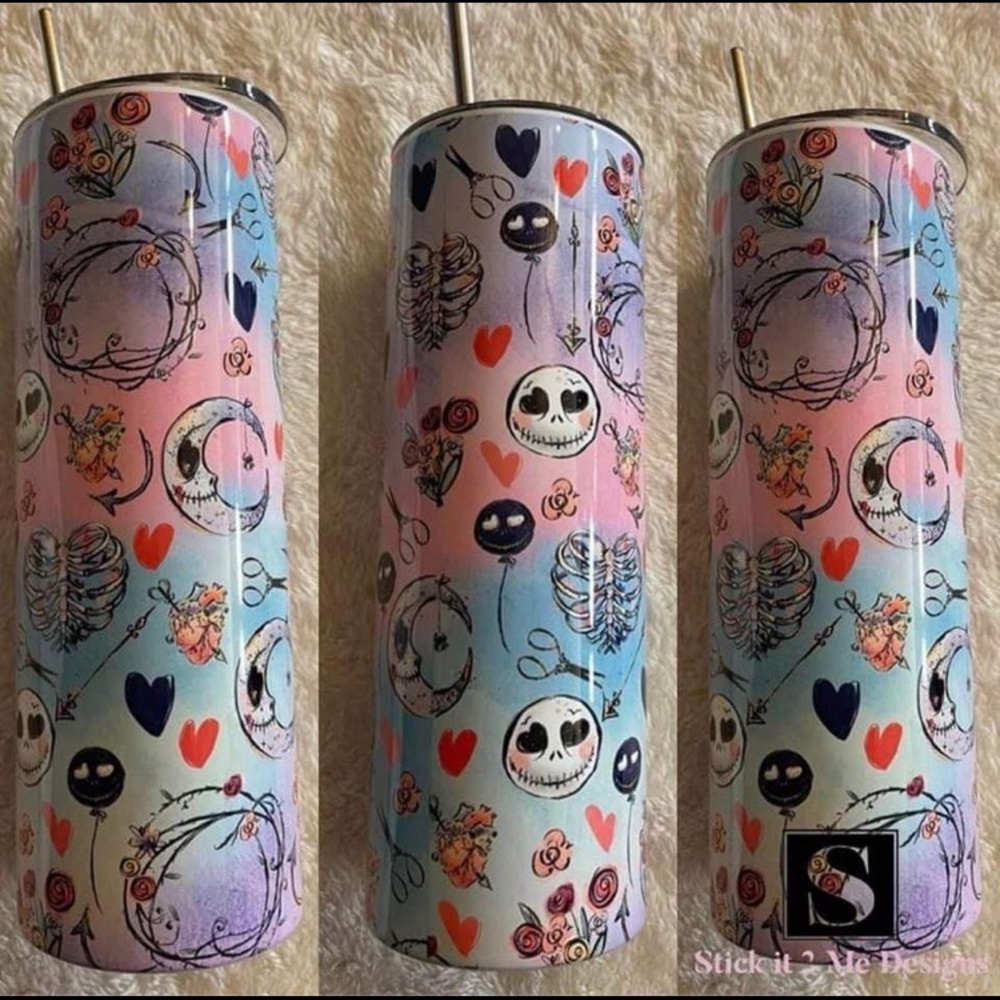 Nightmare before Christmas tumbler